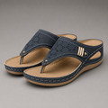 Comfort Wedge Thong Sandals